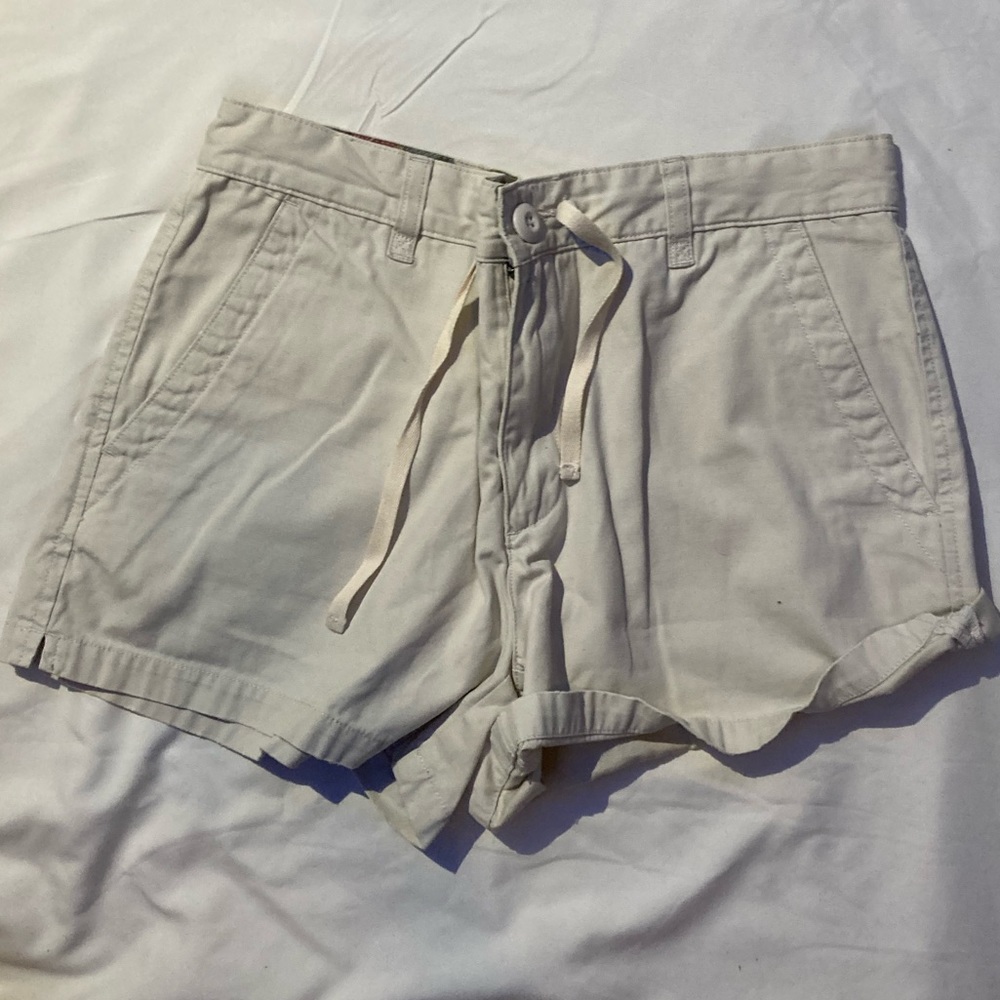 vintage american eagle white shorts